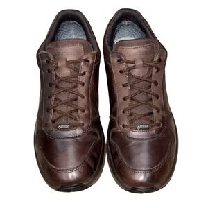 LOWA Walker GTX Gore-Tex Waterproof Leather Walking Hiking Shoes Brown | Sz 11